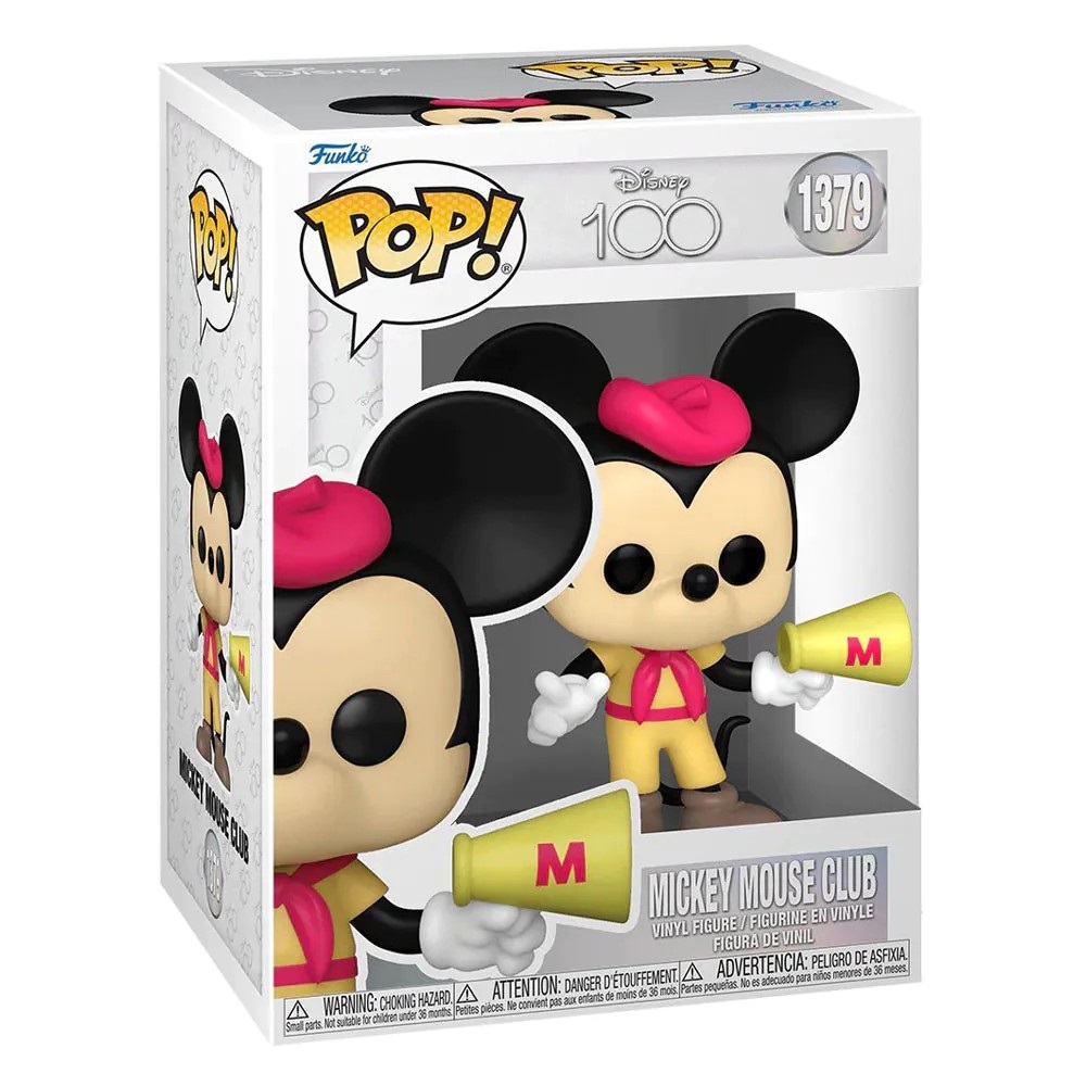 Figurina de colectie Funko Pop Disney 100 Mickey Mouse Club Mickey 1379 - poza 1