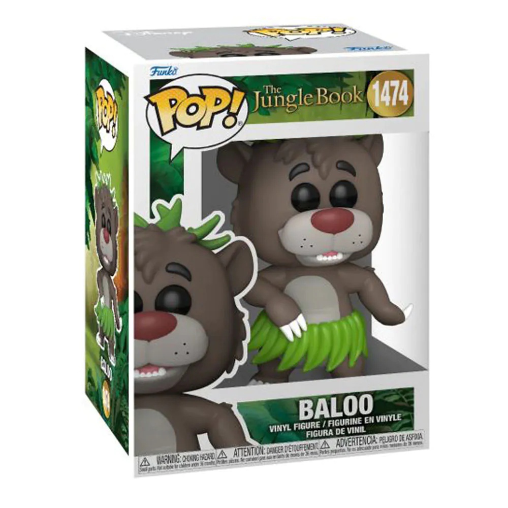 Figurina de colectie Funko Pop Disney The Jungle Book Baloo 1474 - poza 1