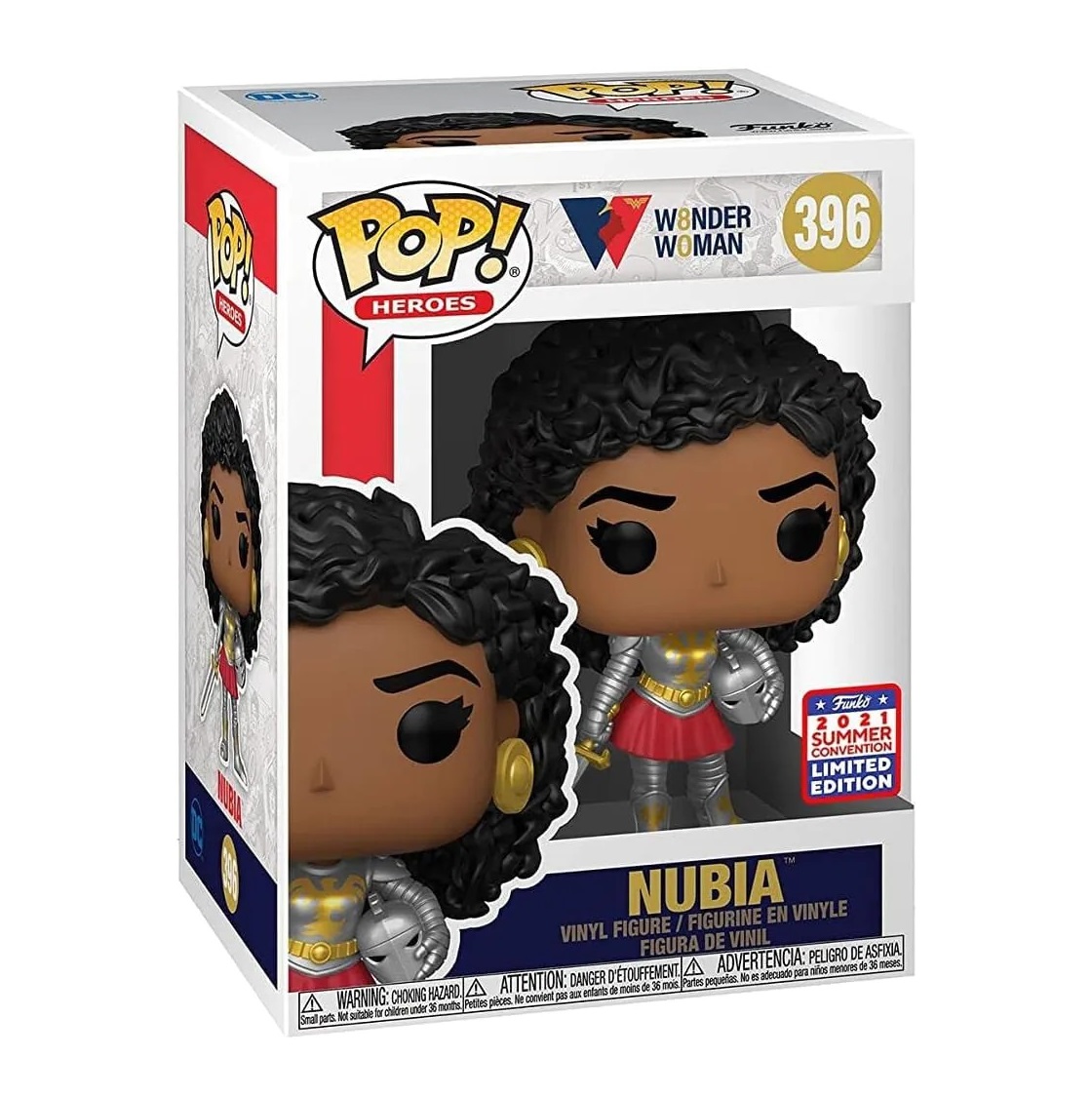 Figurina de colectie Funko Pop Heroes Wonder Woman Nubia 396 - poza 1