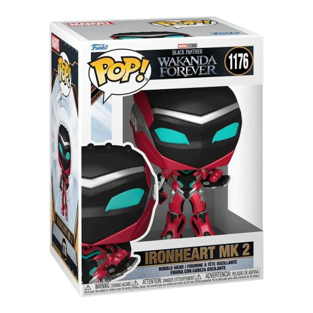 Figurina de colectie Funko Pop Marvel Studios Black Panther Wakanda Forever Iron Heart MK2 1176 - poza 1