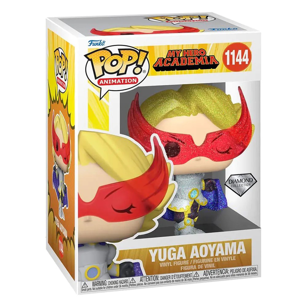 Figurina de colectie Funko Pop My Hero Academia S9 Yuga Aoyama Glitter Diamond Collection 1144 - poza 1