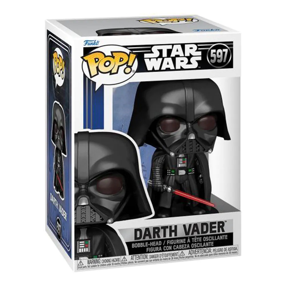 Figurina de colectie Funko Pop Star Wars Darth Vader Bobble Head 597 - poza 1
