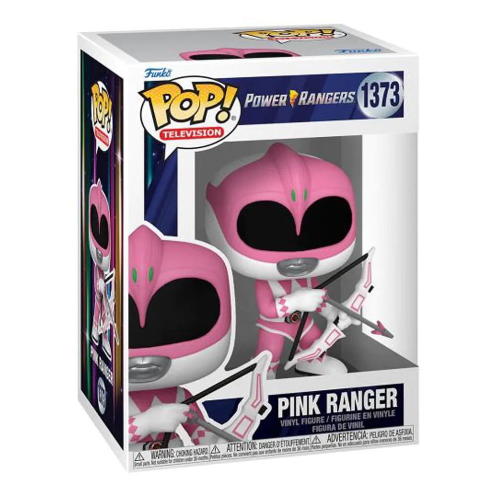 Figurina de colectie Funko Pop Television Power Rangers Pink Ranger 1373 - poza 1