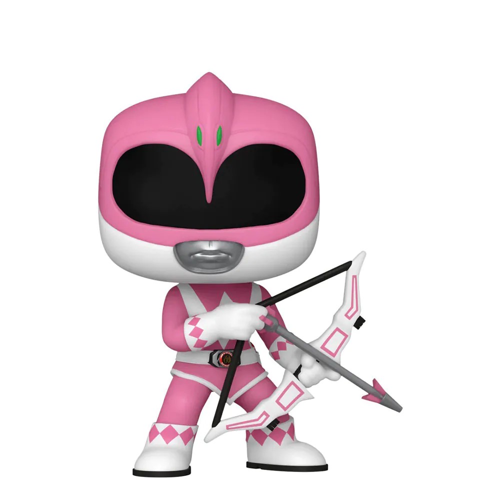 Figurina de colectie Funko Pop Television Power Rangers Pink Ranger 1373 - poza 2