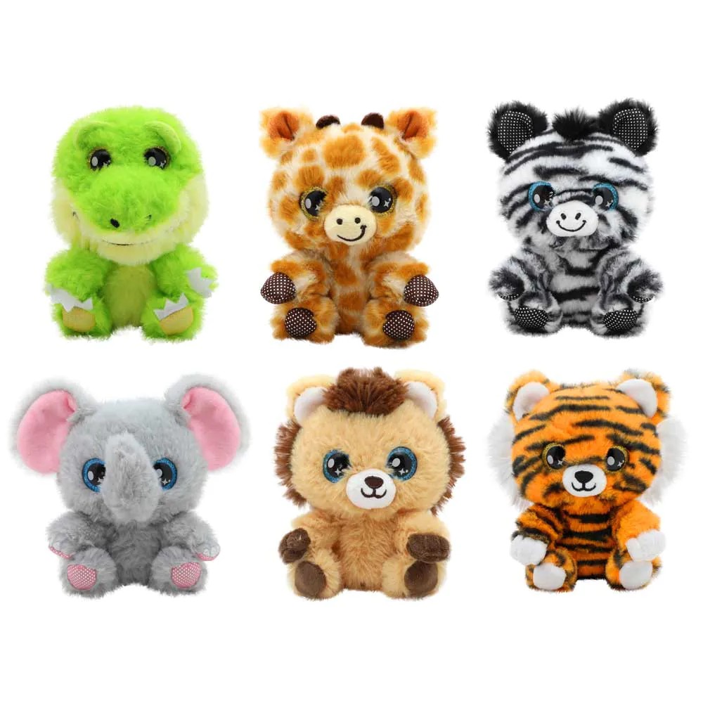Figurina de plus cu sunete CuteKins Jungle Buddies diverse modele - poza 2