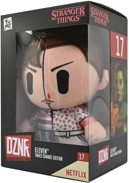 Figurina de plus Yume Toys DZNR - Stranger Things Eleven, 18 cm - poza 2