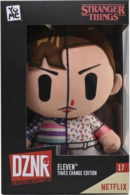 Figurina de plus Yume Toys DZNR - Stranger Things Eleven, 18 cm - poza 3