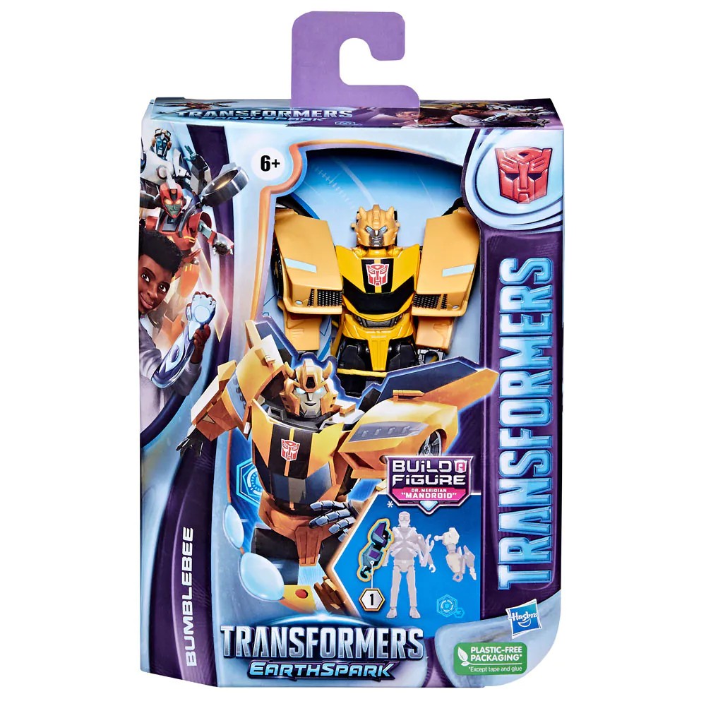 Figurina Deluxe Hasbro Transformers Earth Spark 12 cm - poza 2