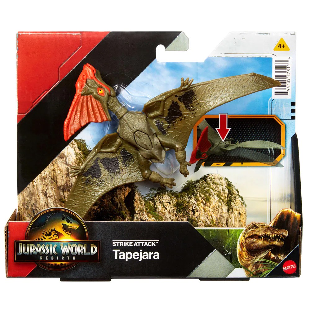 Figurina dinozaur Strike Attack Jurassic World Rebirth 18 cm, diverse modele - poza 3