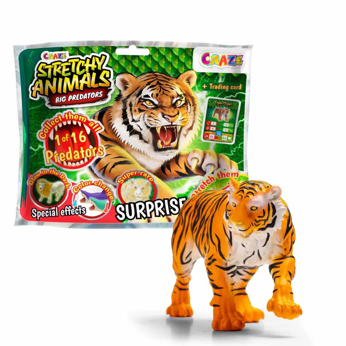 Figurina elastica Craze Mari Pradatori CRZ43882 - poza 2