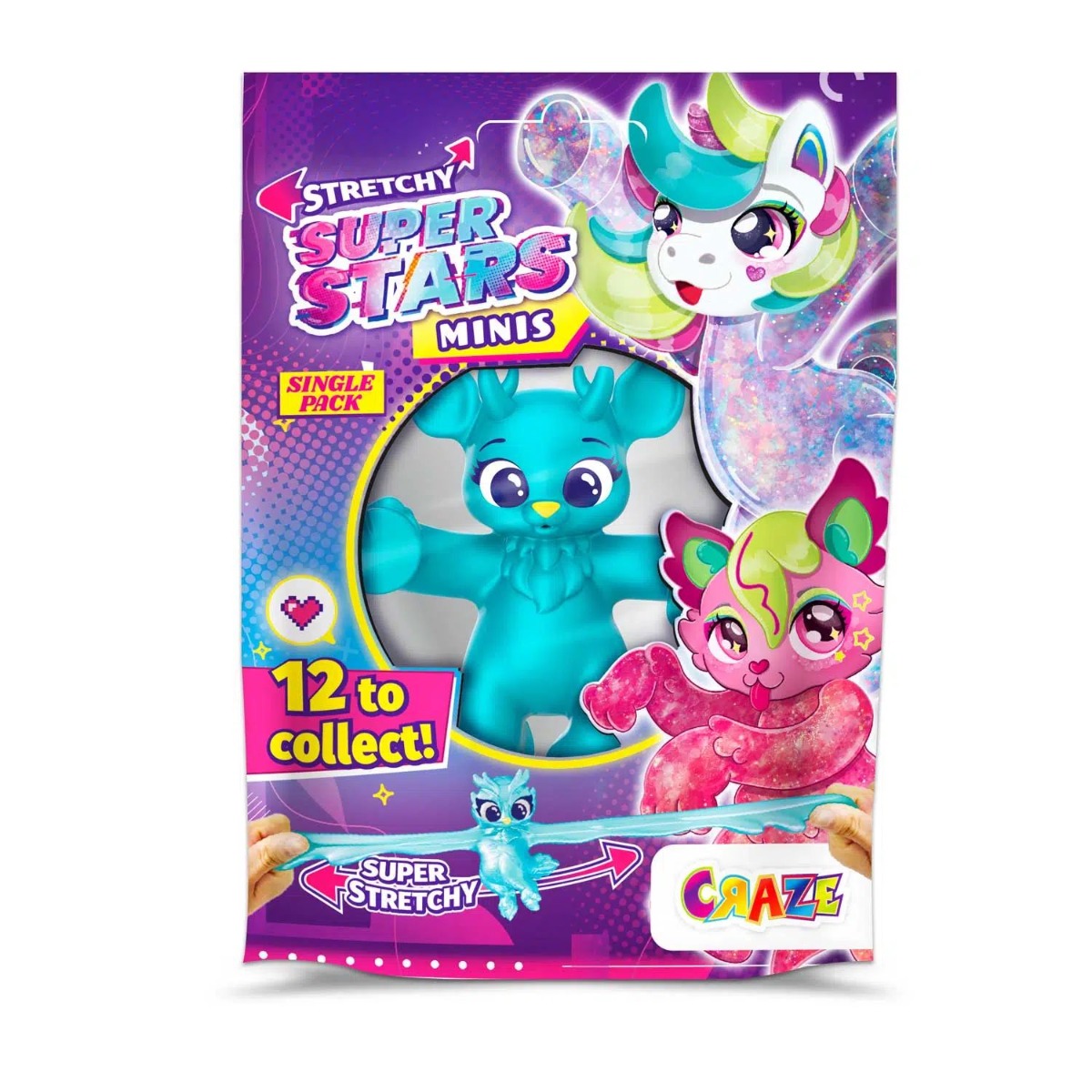 Figurina elastica Craze Superstars CRZ51344 - poza 1