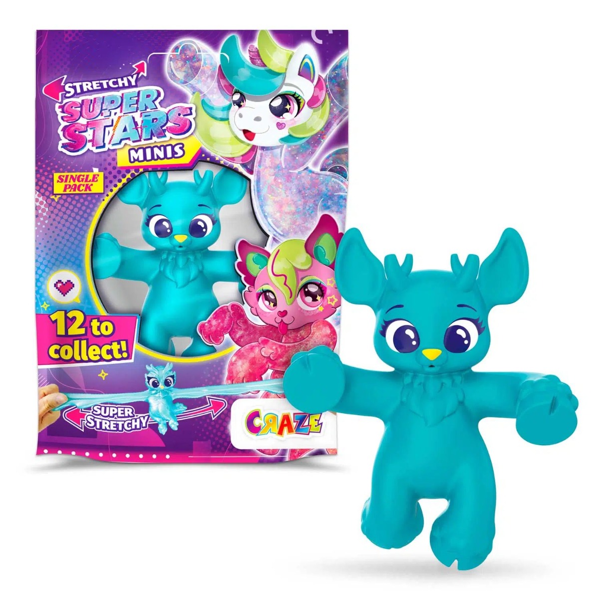 Figurina elastica Craze Superstars CRZ51344 - poza 2