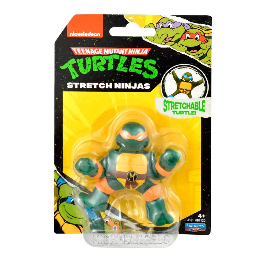 Figurina elastica Testoasele Ninja Stretch Ninja diverse modele - poza 5