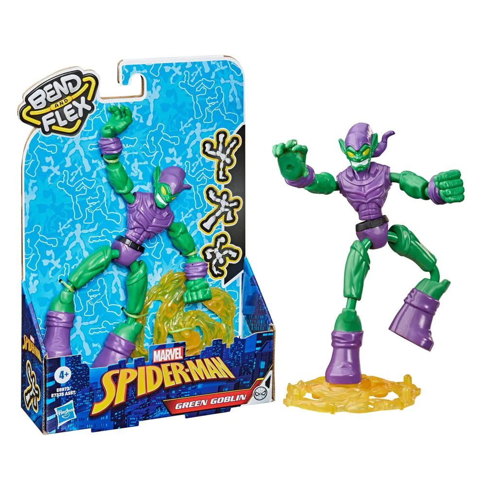 Figurina flexibila Hasbro Marvel Spiderman 15 cm - poza 2
