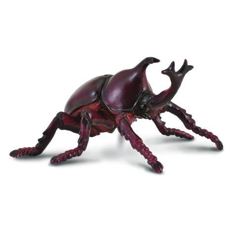 Figurina Gandacul Rinocer pictata manual M Collecta - poza 1