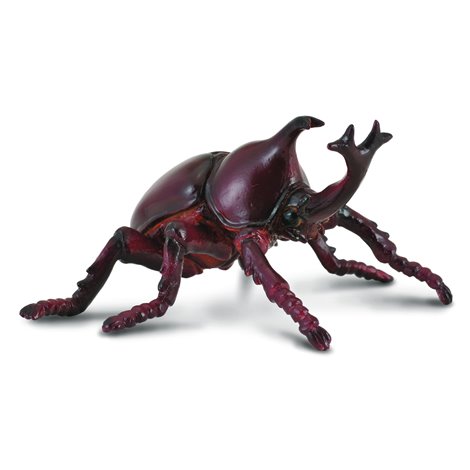 Figurina Gandacul Rinocer pictata manual M Collecta - poza 2