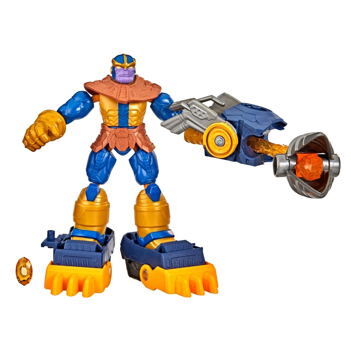 Figurina Hasbro Avengers Bend and Flex Missions cu masina de lupta - poza 1