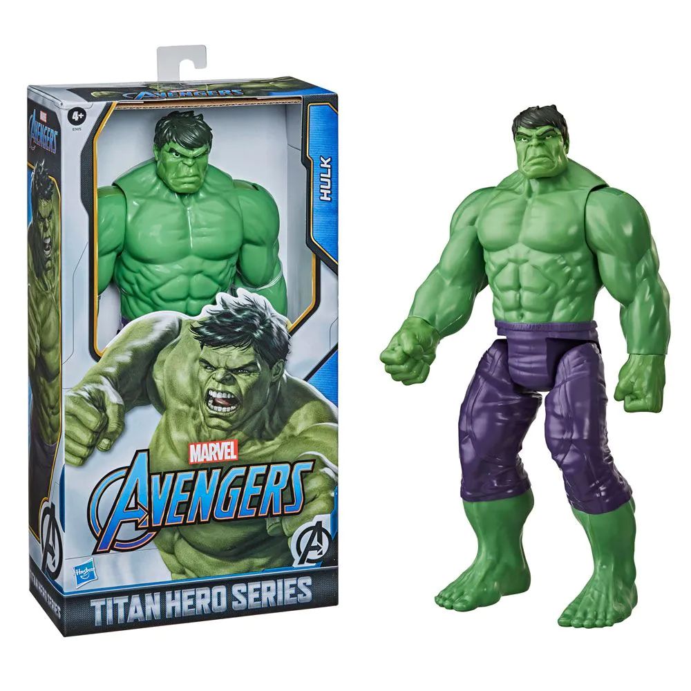 Figurina Hasbro Avengers Titan Hero Hulk 30 cm - poza 2