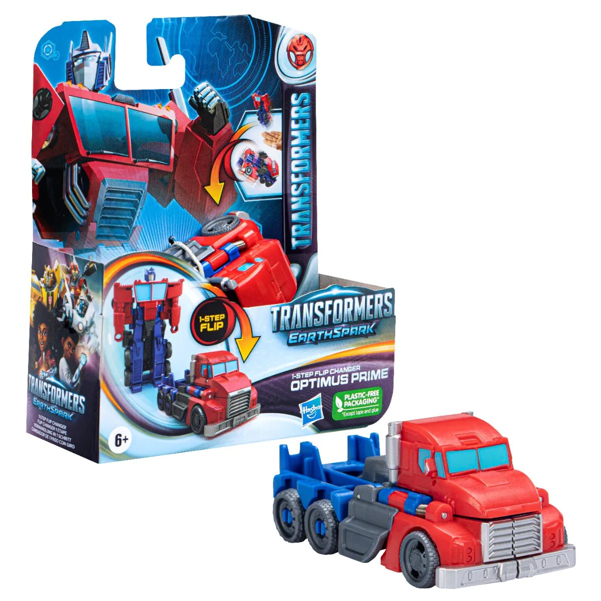 Figurina Hasbro Transformers Earth Spark 1 Step Flip 10 cm - poza 2