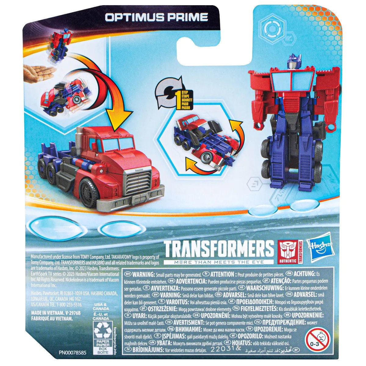 Figurina Hasbro Transformers Earth Spark 1 Step Flip 10 cm - poza 5