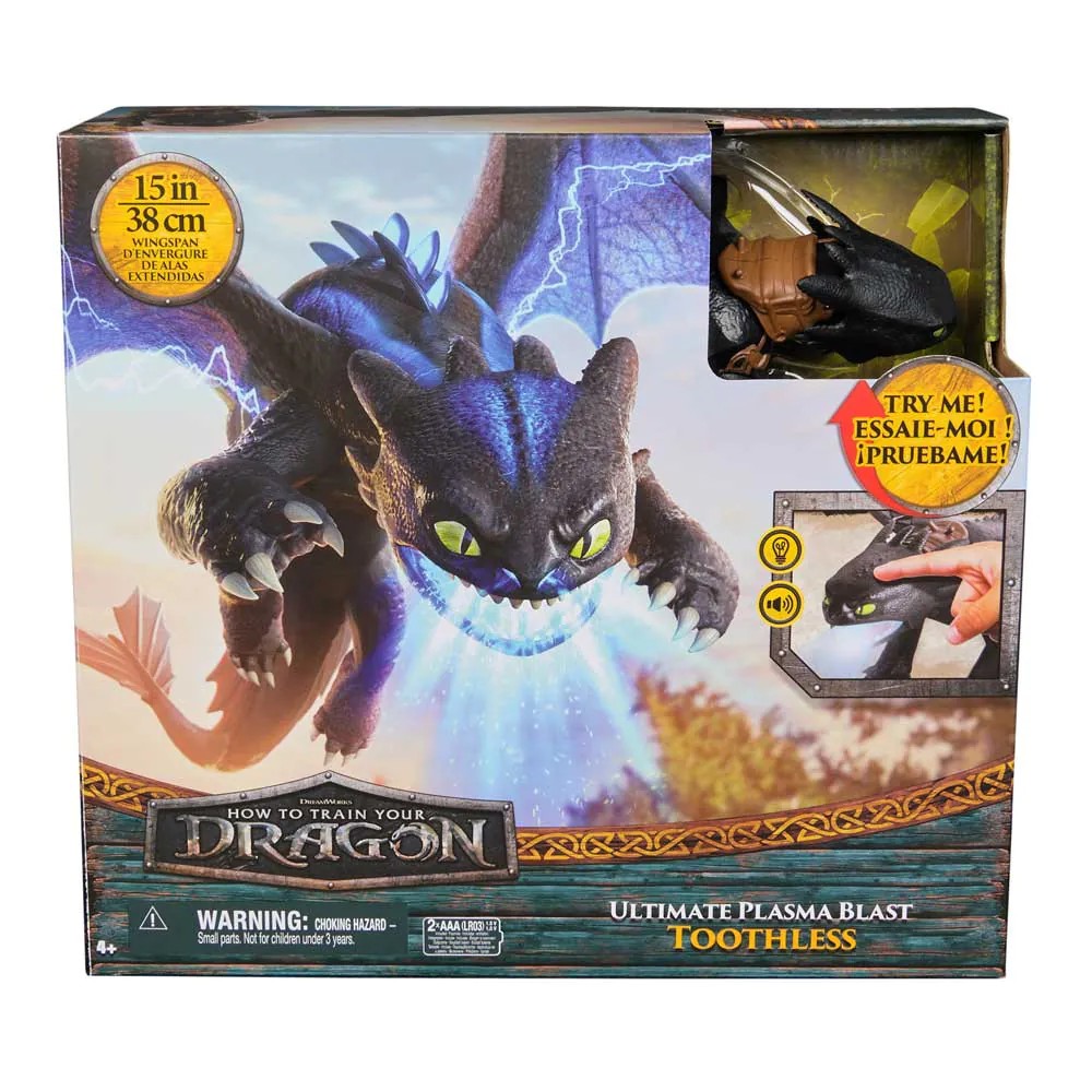 Figurina interactiva How to Train your Dragon Toothless Ultimate Plasma Blast - poza 2