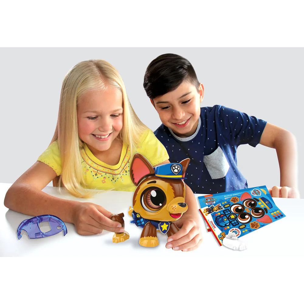 Figurina interactiva Paw Patrol Build a bot Robot Chase - poza 4