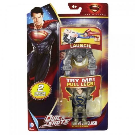 Figurina lansatoare Man of Steel Krypton Clash Superman - poza 3