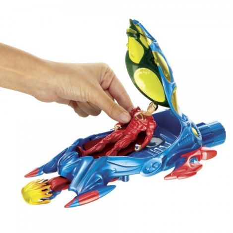 Figurina Man of Steel Lansator Solar Force Launcher - poza 2