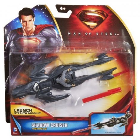 Figurina Man of Steel si vehicul Shadow Cruiser - poza 2