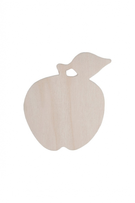 Figurina Mar din lemn pentru activitati crafts, 4 bucati set