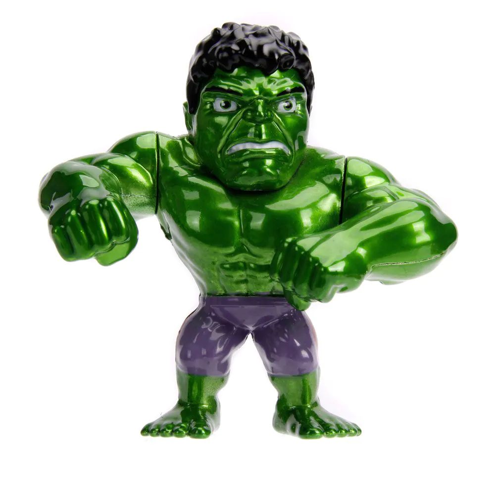 Figurina metalica Jada Marvel Avengers Hulk 10 cm - poza 1