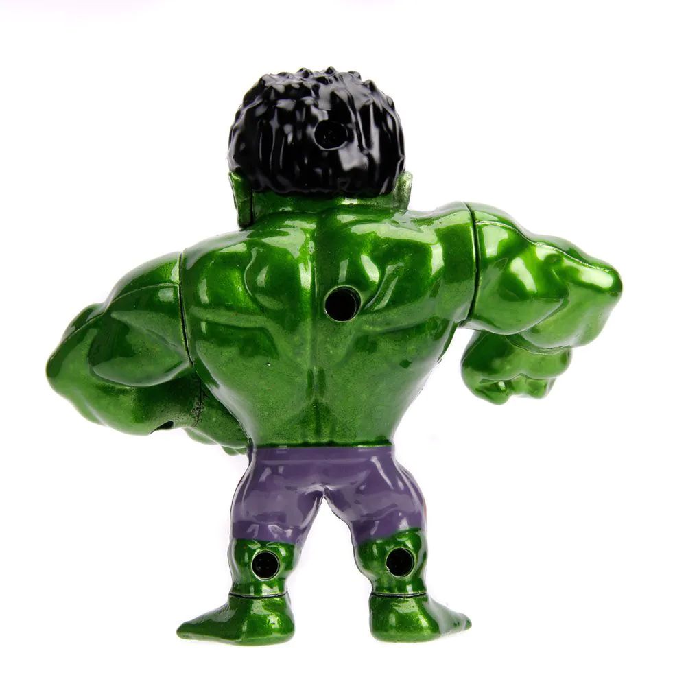 Figurina metalica Jada Marvel Avengers Hulk 10 cm - poza 4