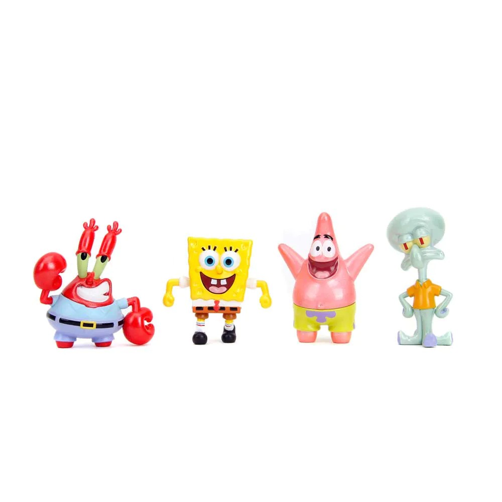 Figurina metalica Jada Sponge Bob 6 cm diverse modele - poza 1