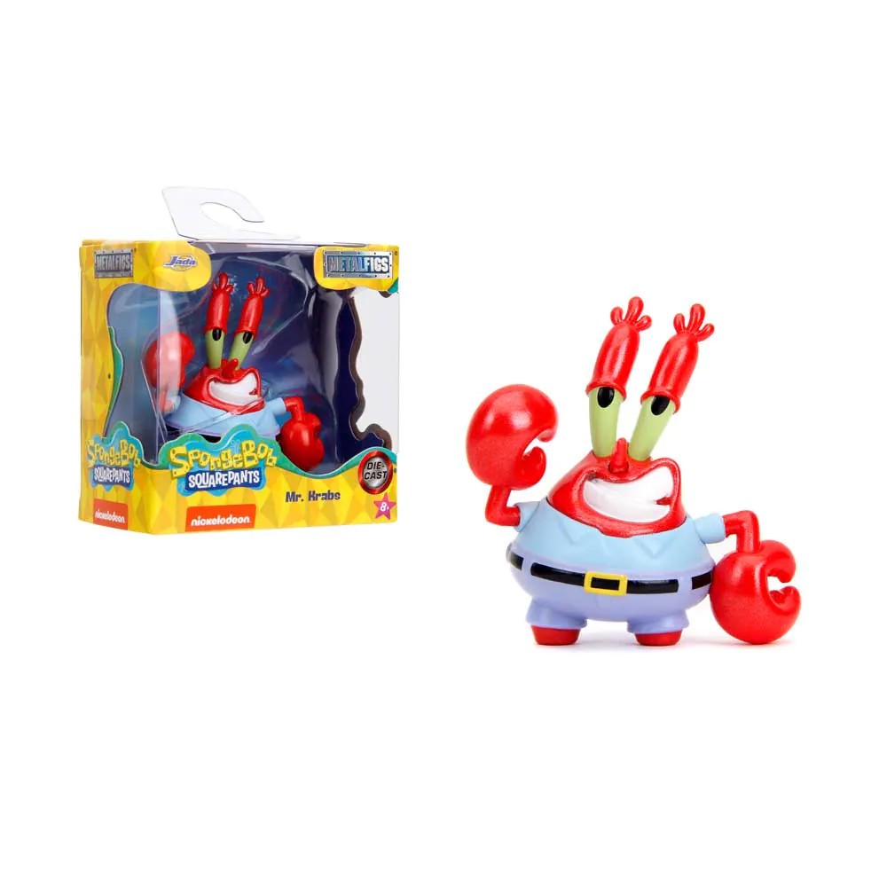 Figurina metalica Jada Sponge Bob 6 cm diverse modele - poza 2