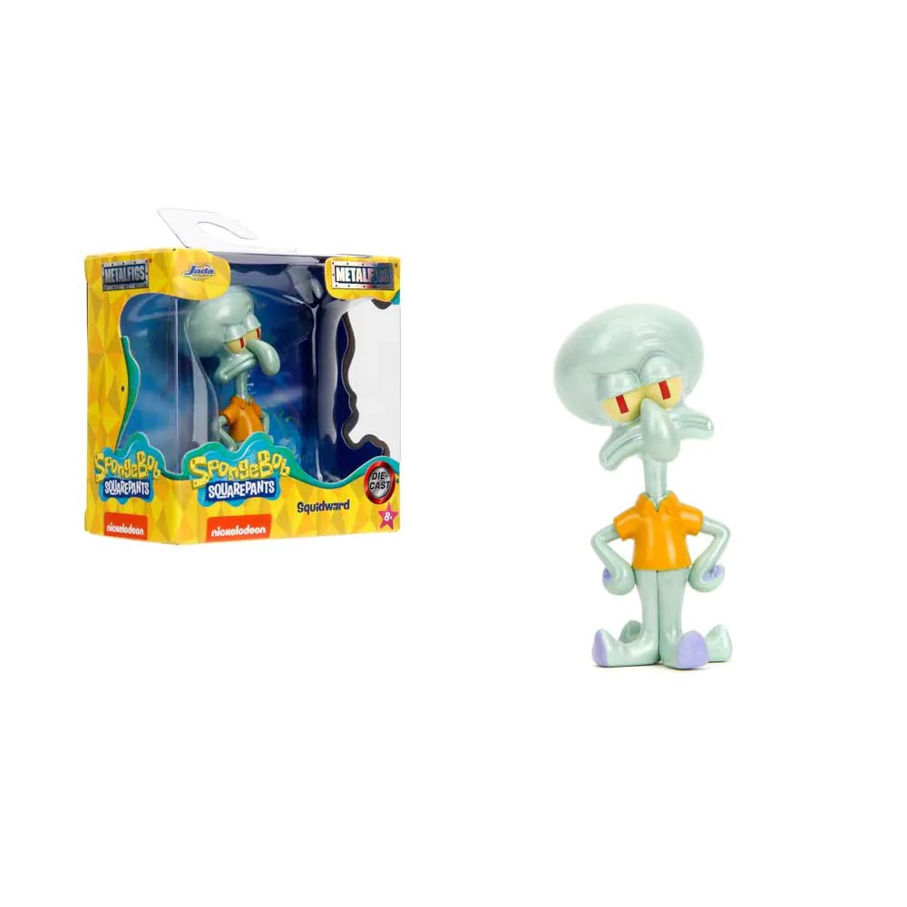 Figurina metalica Jada Sponge Bob 6 cm diverse modele - poza 3