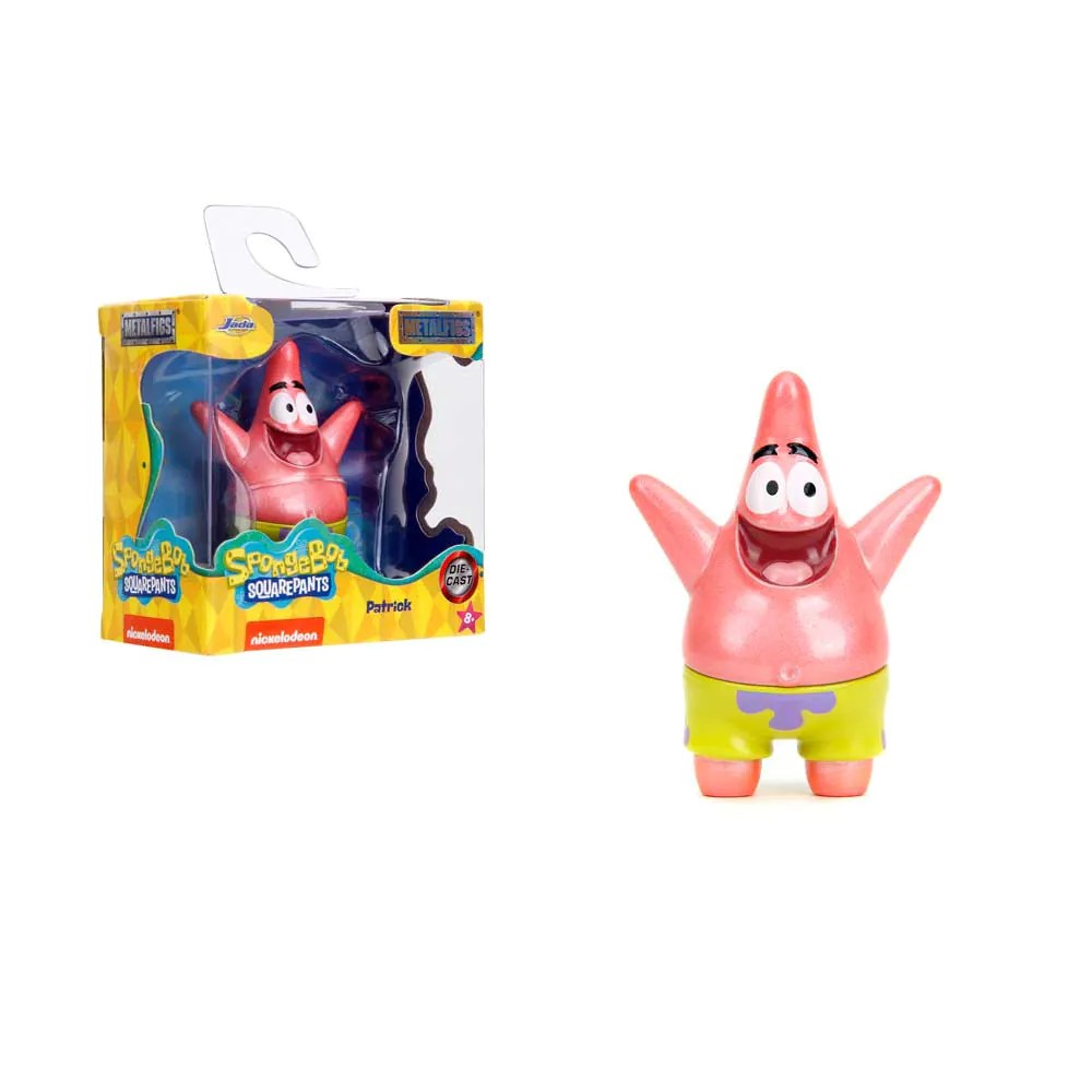 Figurina metalica Jada Sponge Bob 6 cm diverse modele - poza 4