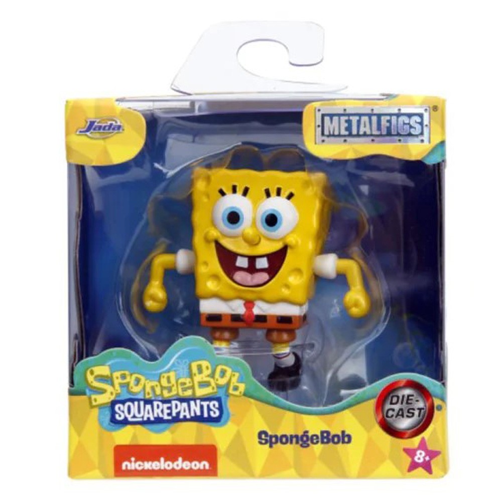 Figurina metalica Jada Sponge Bob 6 cm diverse modele - poza 5