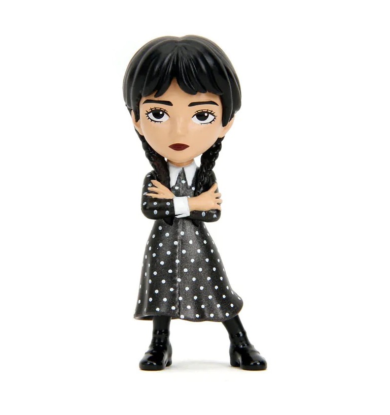 Figurina metalica Jada Wednesday 6.5 cm diverse modele - poza 1