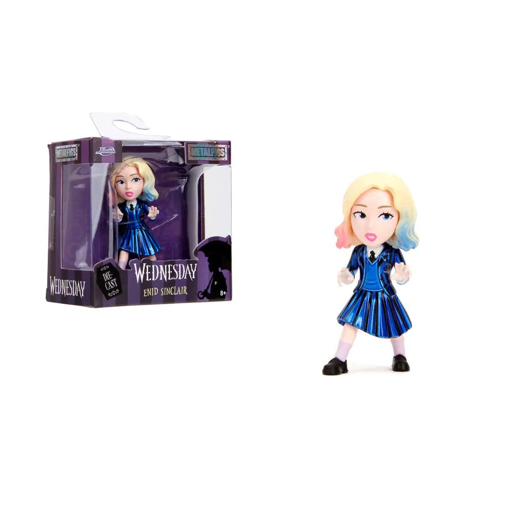 Figurina metalica Jada Wednesday 6.5 cm diverse modele - poza 3