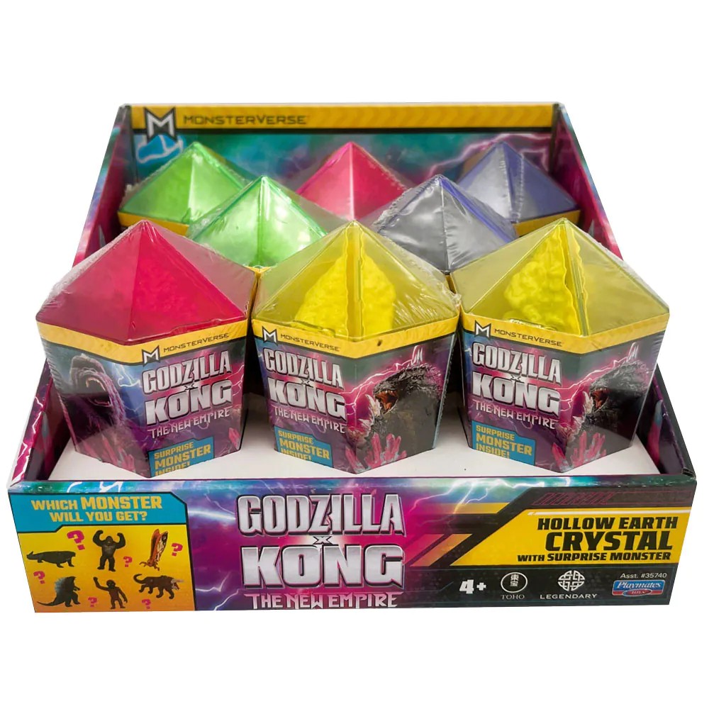 Figurina Monsterverse Godzilla vs Kong Mini Titan in Cristal diverse modele - poza 2