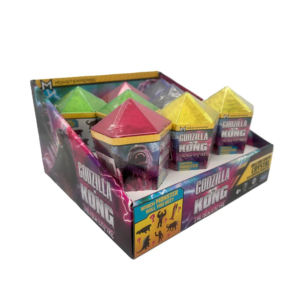 Figurina Monsterverse Godzilla vs Kong Mini Titan in Cristal diverse modele - poza 3