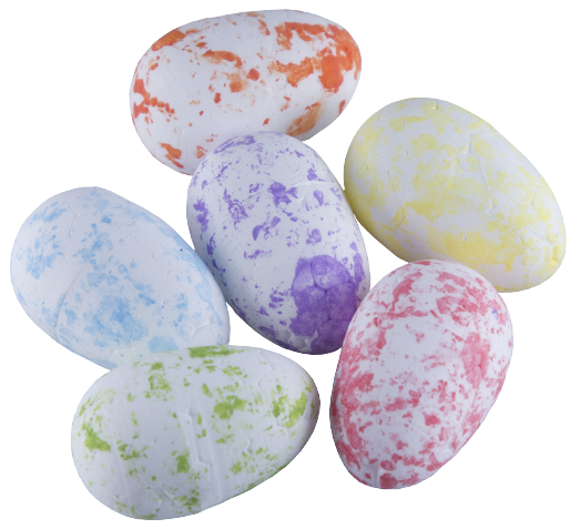 Figurina ou colorat pentru activitati crafts,polistiren,3cm, 24 bucati set
