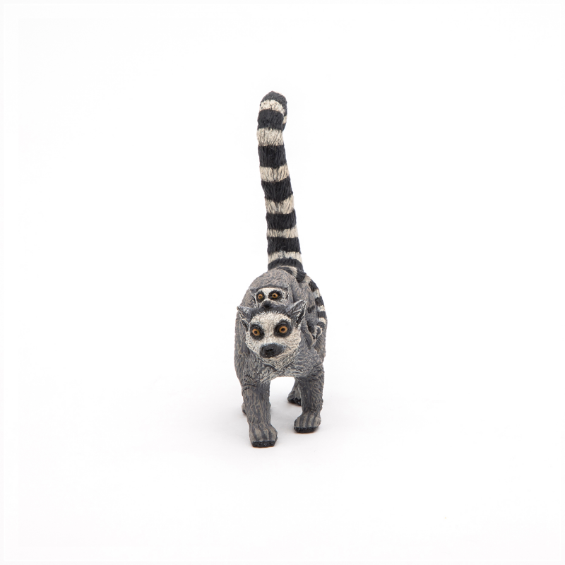 Figurina Papo Lemur cu pui - poza 2