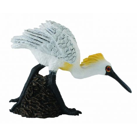 Figurina pasare Lopatar pictata manual M Collecta - poza 2