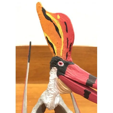 Figurina pictata manual dinozaur Pteranodon Sternbergi cu mandibula mobila - poza 2