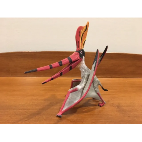 Figurina pictata manual dinozaur Pteranodon Sternbergi cu mandibula mobila - poza 3