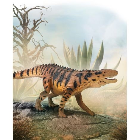 Figurina pictata manual dinozaur Wawelski cu mandibula mobila - poza 3
