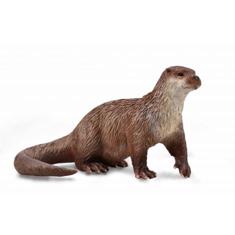 Figurina pictata manual Vidra - poza 1