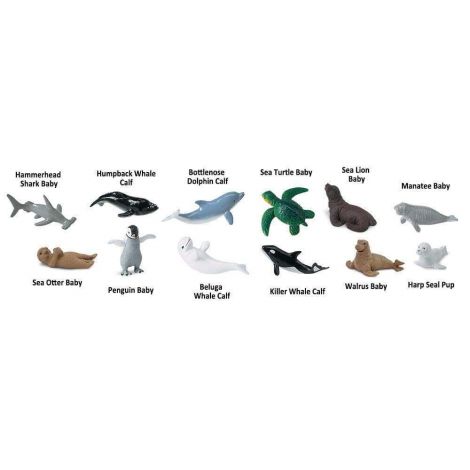 Figurina - Pui animale marine - poza 1