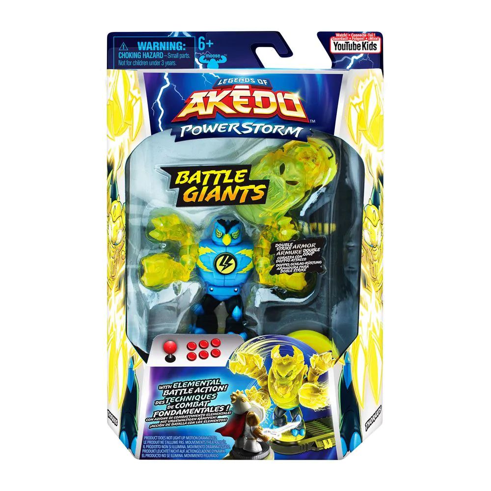 Figurina razboinic gigant cu controler Akedo - poza 5